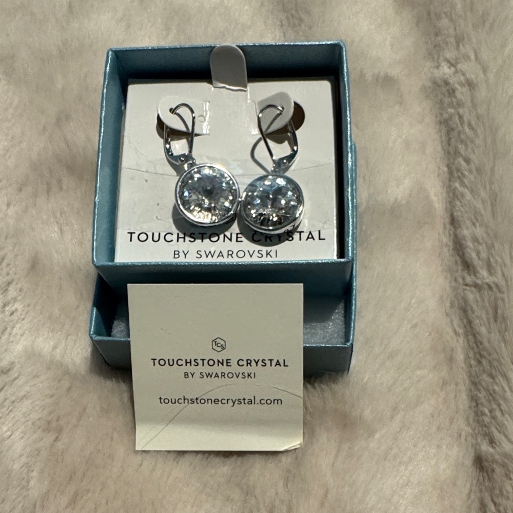 Touchstone Crystal by Swarovski - LULU EARRINGS, Crystal